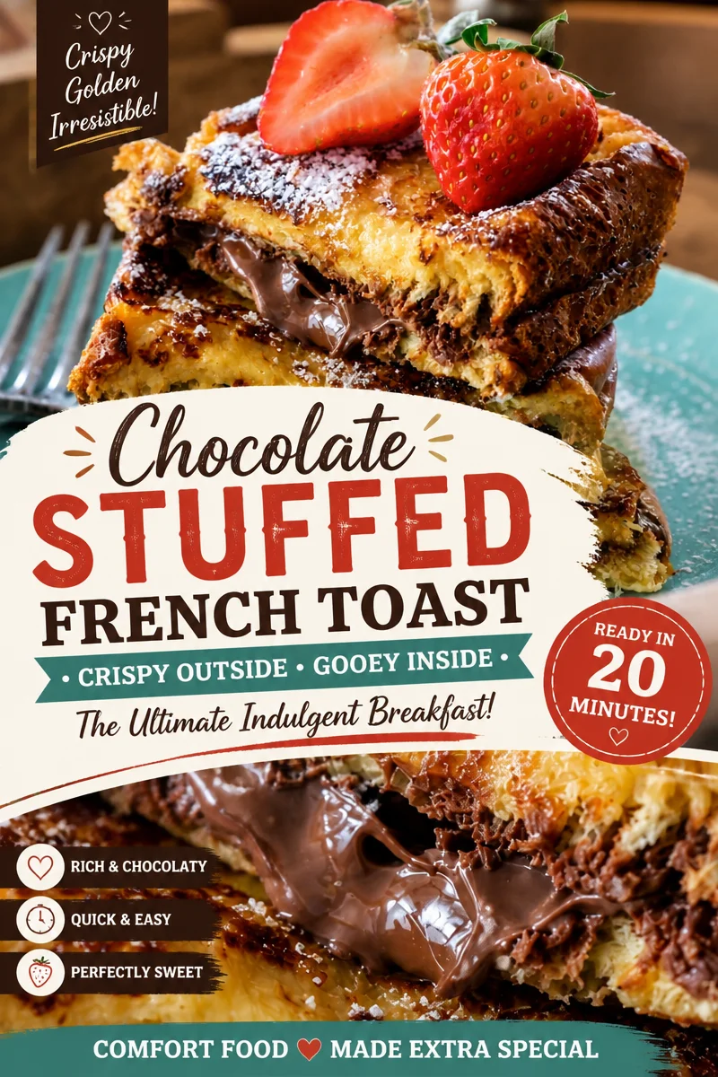 Nutella Stuffed French Toast