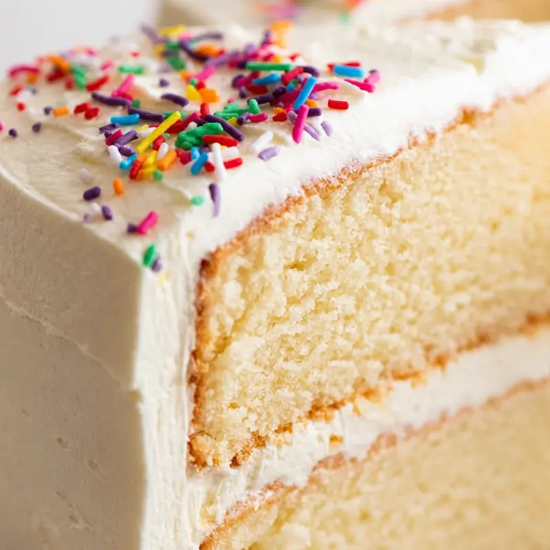 Delicious Easy Chiffon Cake — Moist Oil Based Sponge, light and fluffy dessert.