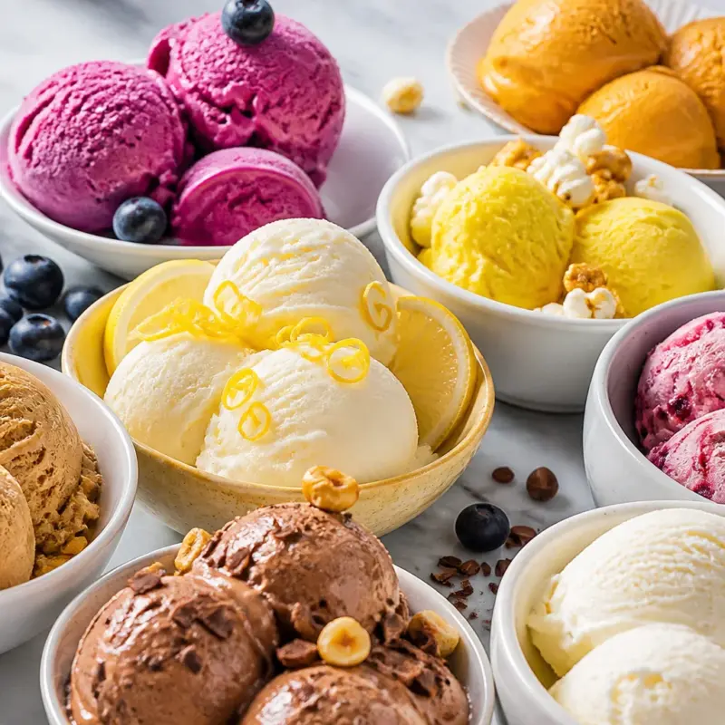 Easy Gelato - Homemade Italian Ice Cream with flavors and step-by-step tips.