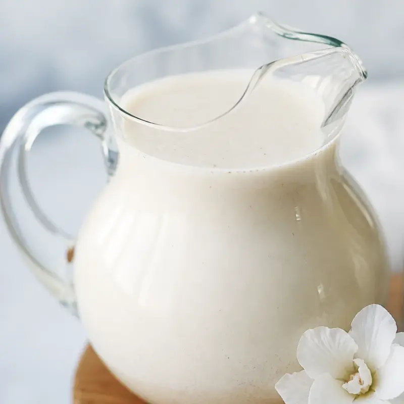 Easy Homemade Horchata - refreshing Mexican cinnamon rice drink recipe with rice and milk