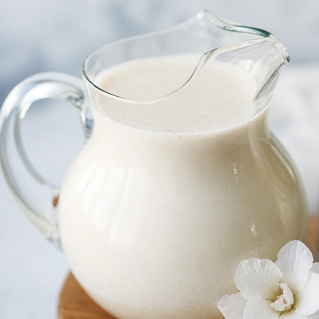 Easy Homemade Horchata - refreshing Mexican cinnamon rice drink recipe with rice and milk