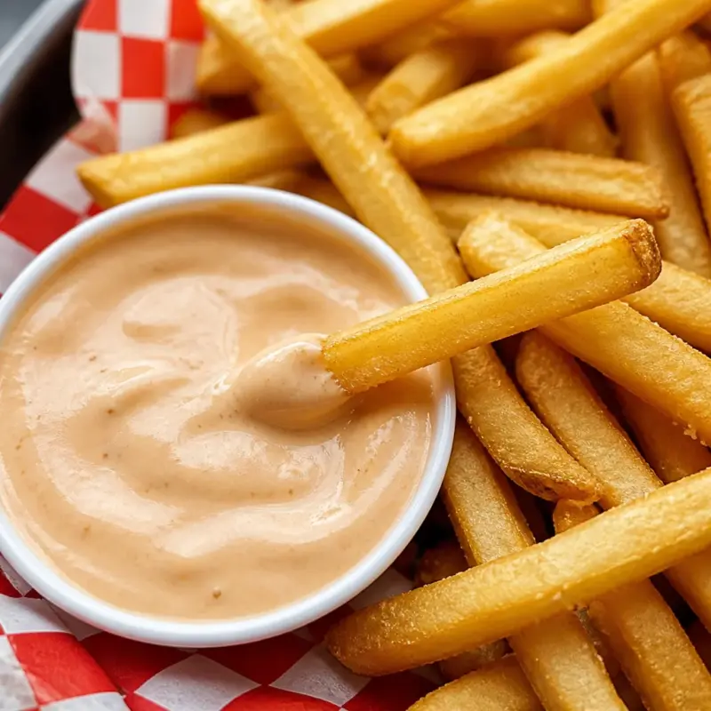 Homemade Easy In N Out Sauce - Copycat Spread for burgers and fries