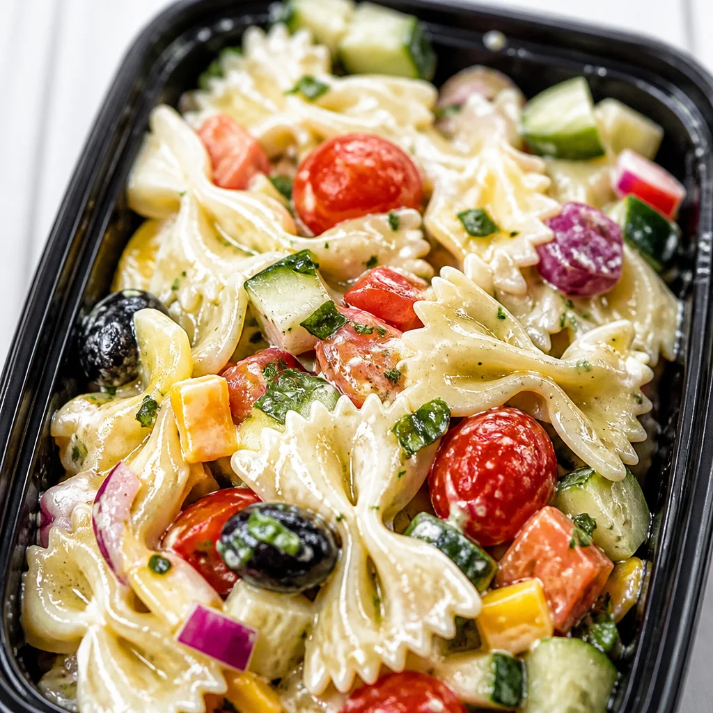 Easy Lunchbox Pasta Salad for Kids - Quick and Nut-Free Make Ahead Recipe