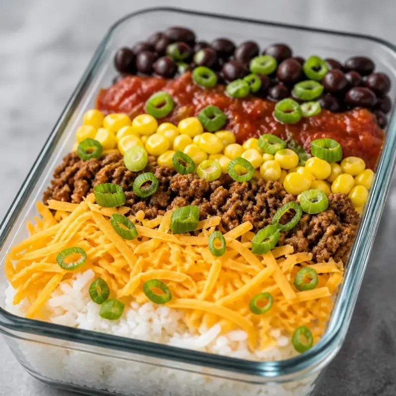 Colorful Easy Meal Prep Lunch Bowls for Work and School packed with healthy ingredients.