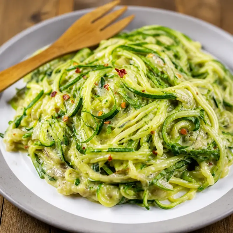 Delicious easy zucchini noodles, a healthy low-carb pasta alternative served with fresh ingredients.