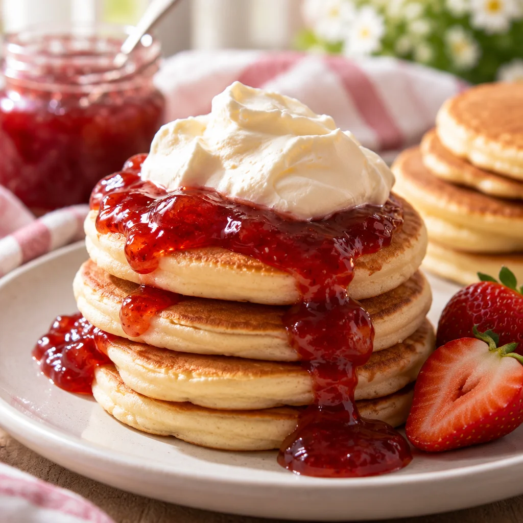 Delicious homemade pikelets served warm, showcasing an easy pikelets recipe.