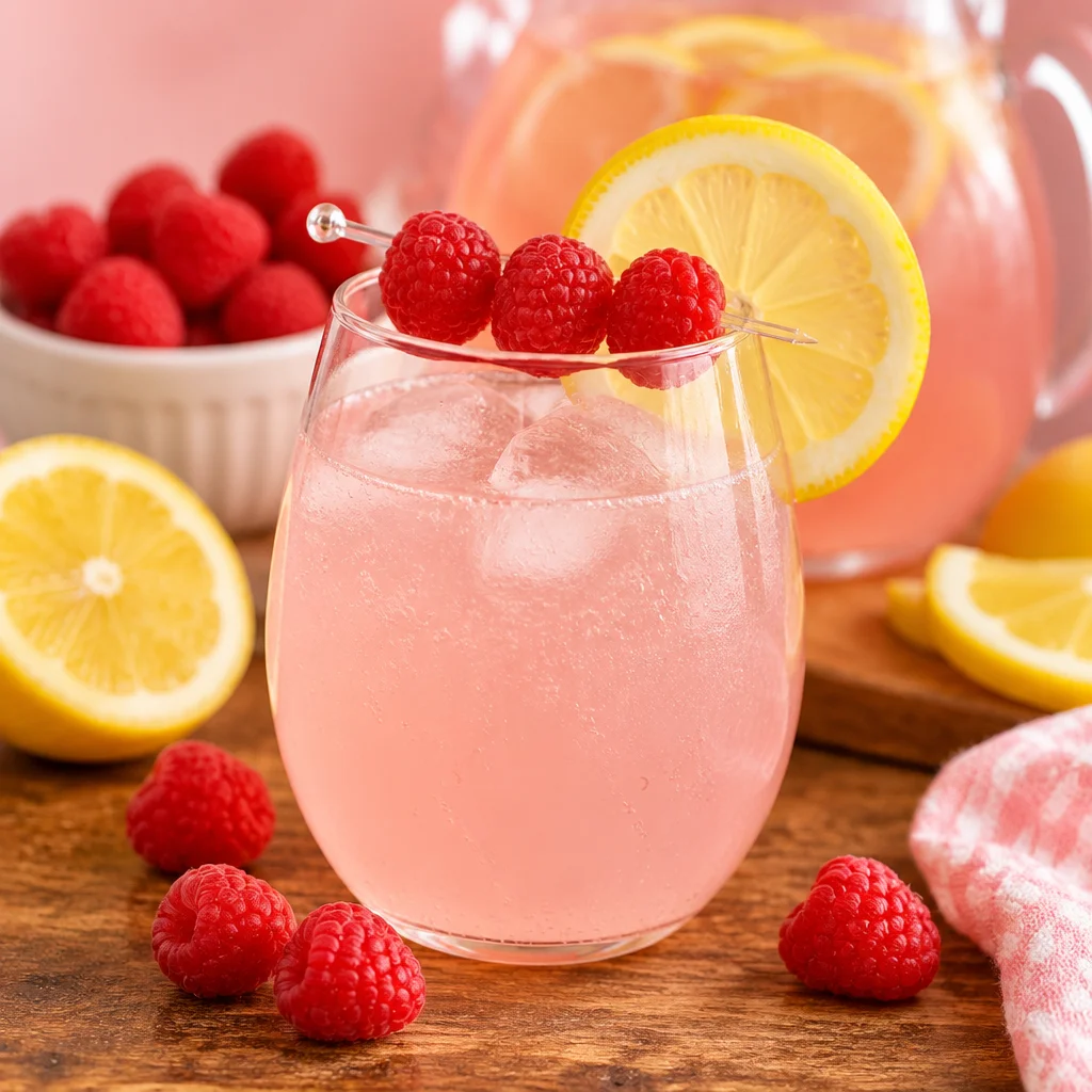Easy Pink Punch Recipe in a large punch bowl, perfect for parties and gatherings.