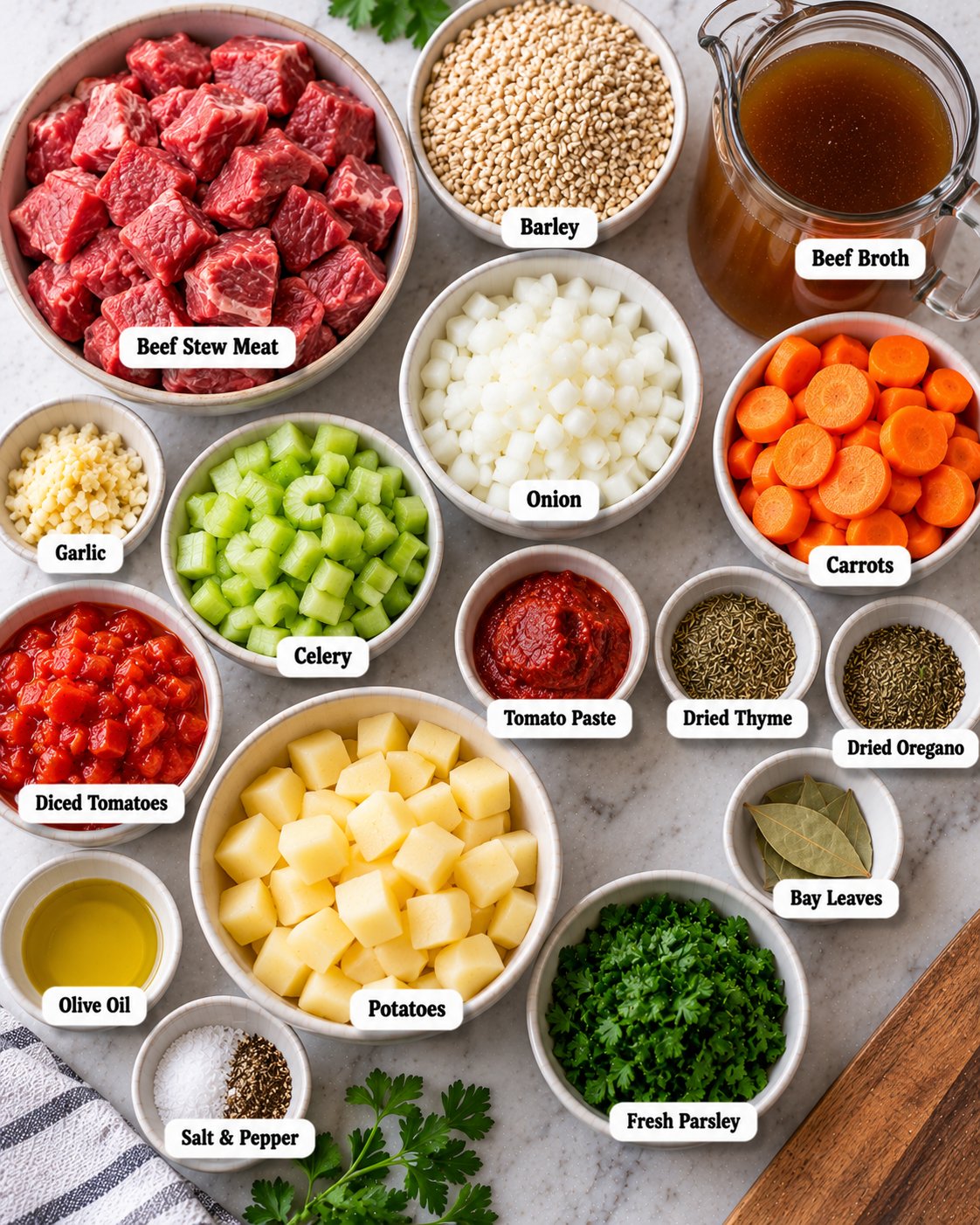 Crockpot Beef Barley Soup