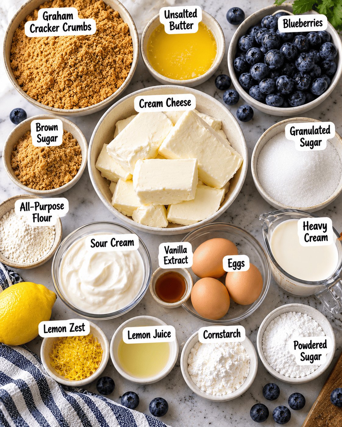 Blueberry Cheesecake Recipe