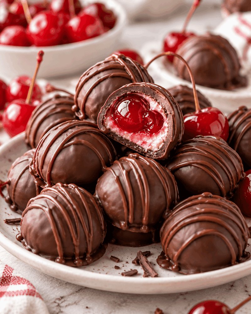 Homemade Chocolate-Covered Cherries