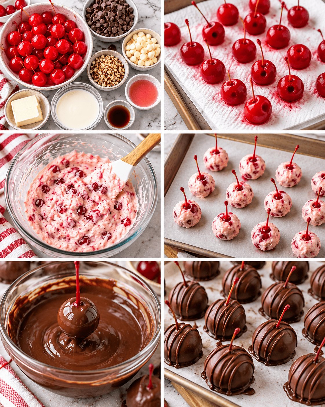 Homemade Chocolate-Covered Cherries