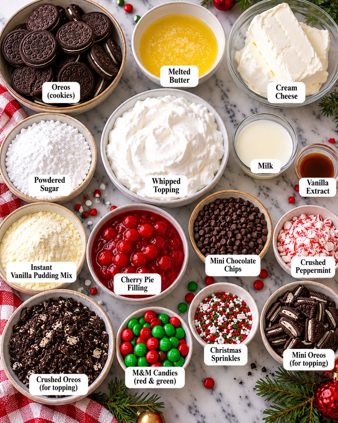 Christmas Cookie Lasagna Recipe