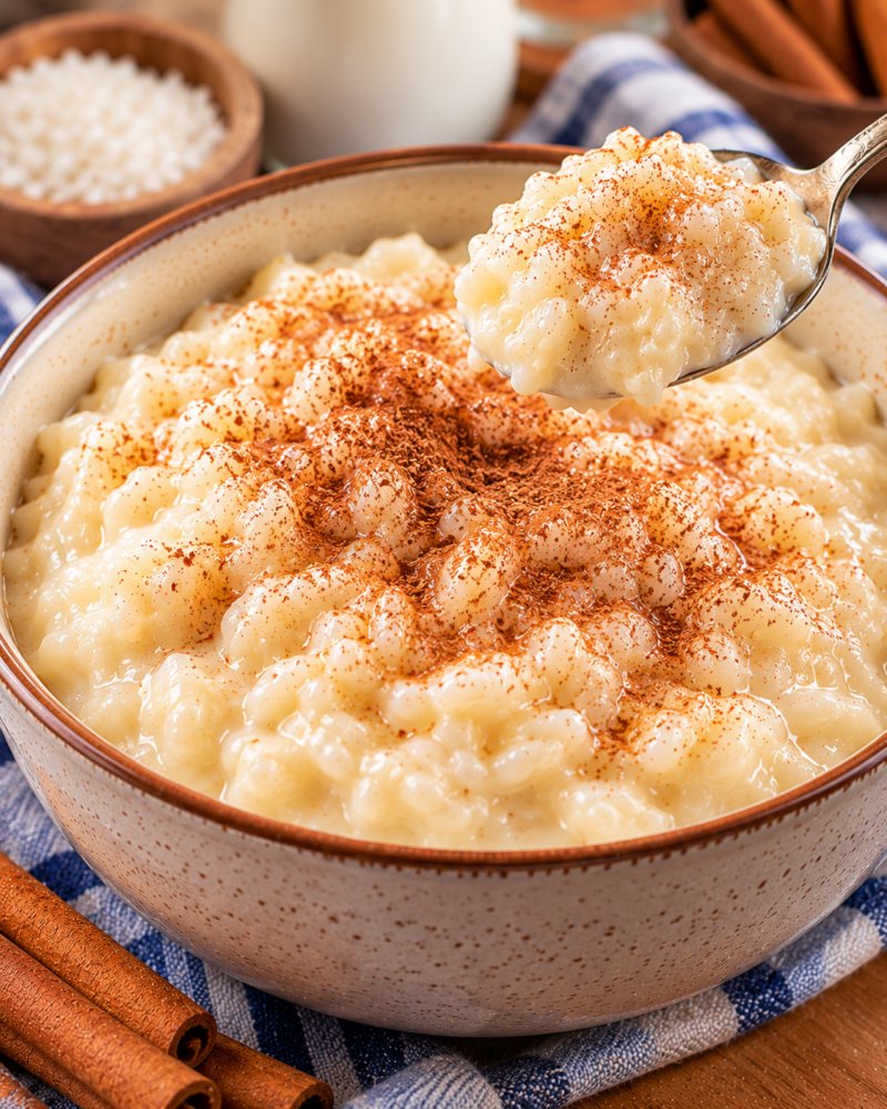 Creamy Homemade Rice Pudding Recipe