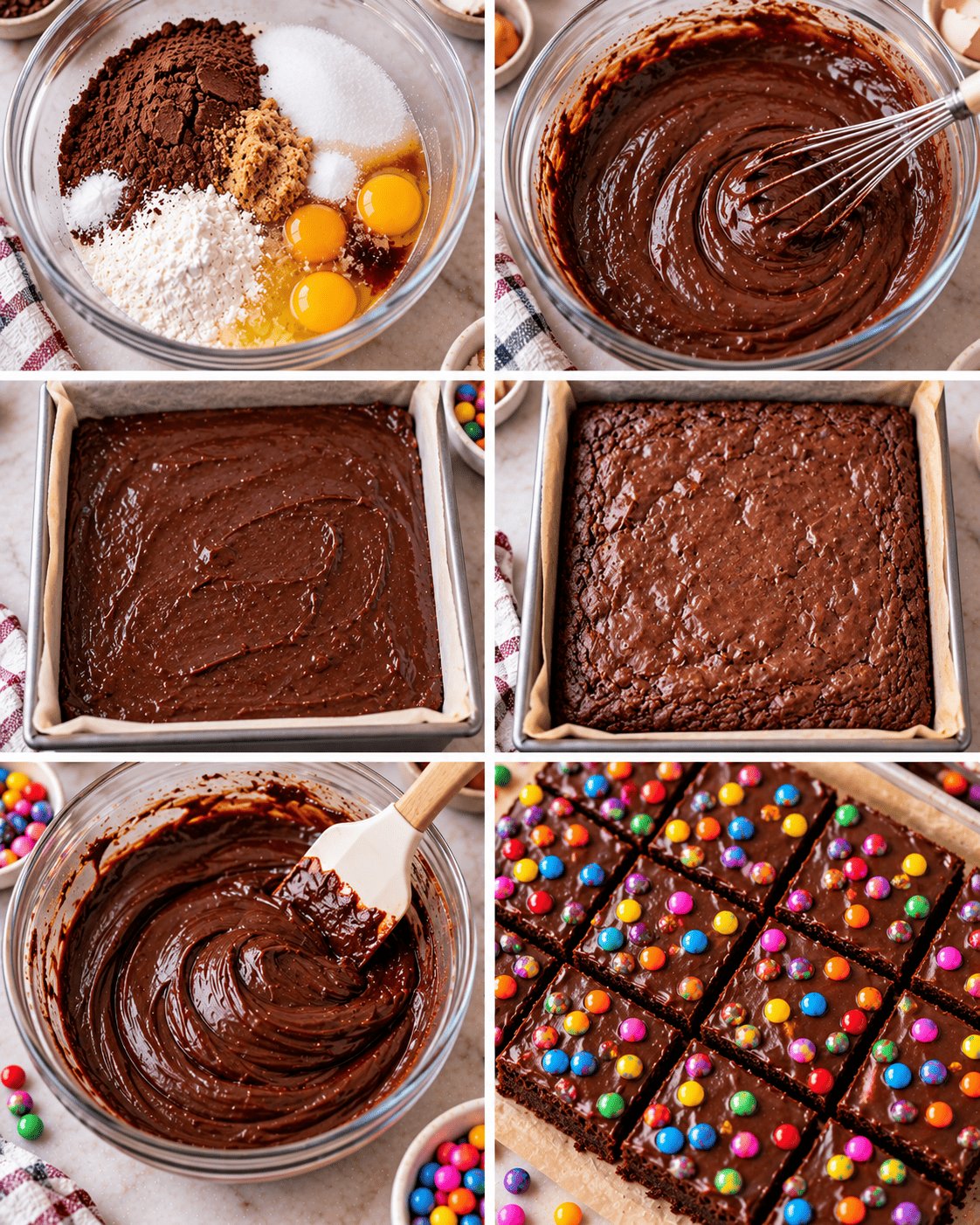 Homemade Cosmic Brownies Recipe