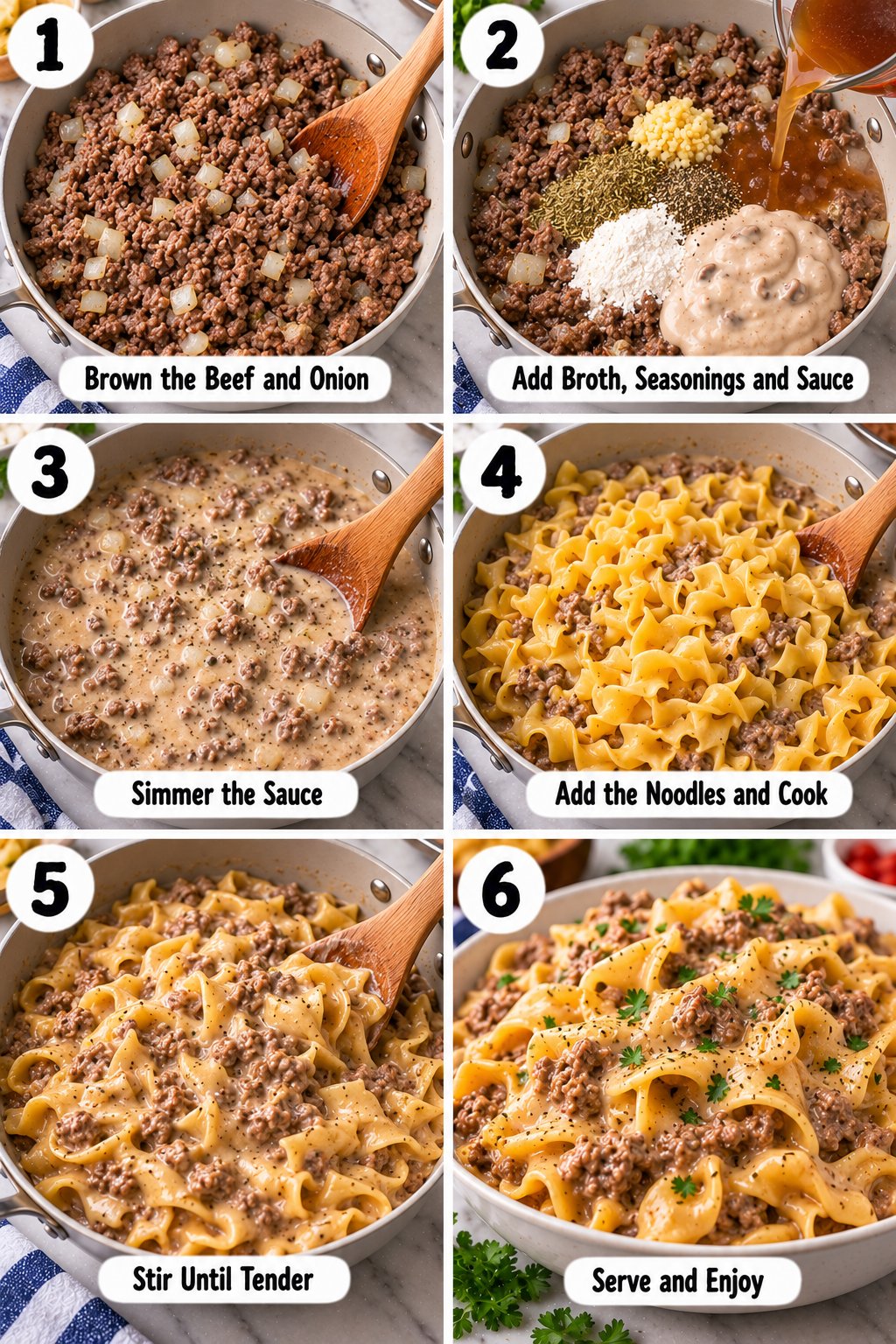 30-Minute Beef and Noodles Recipe