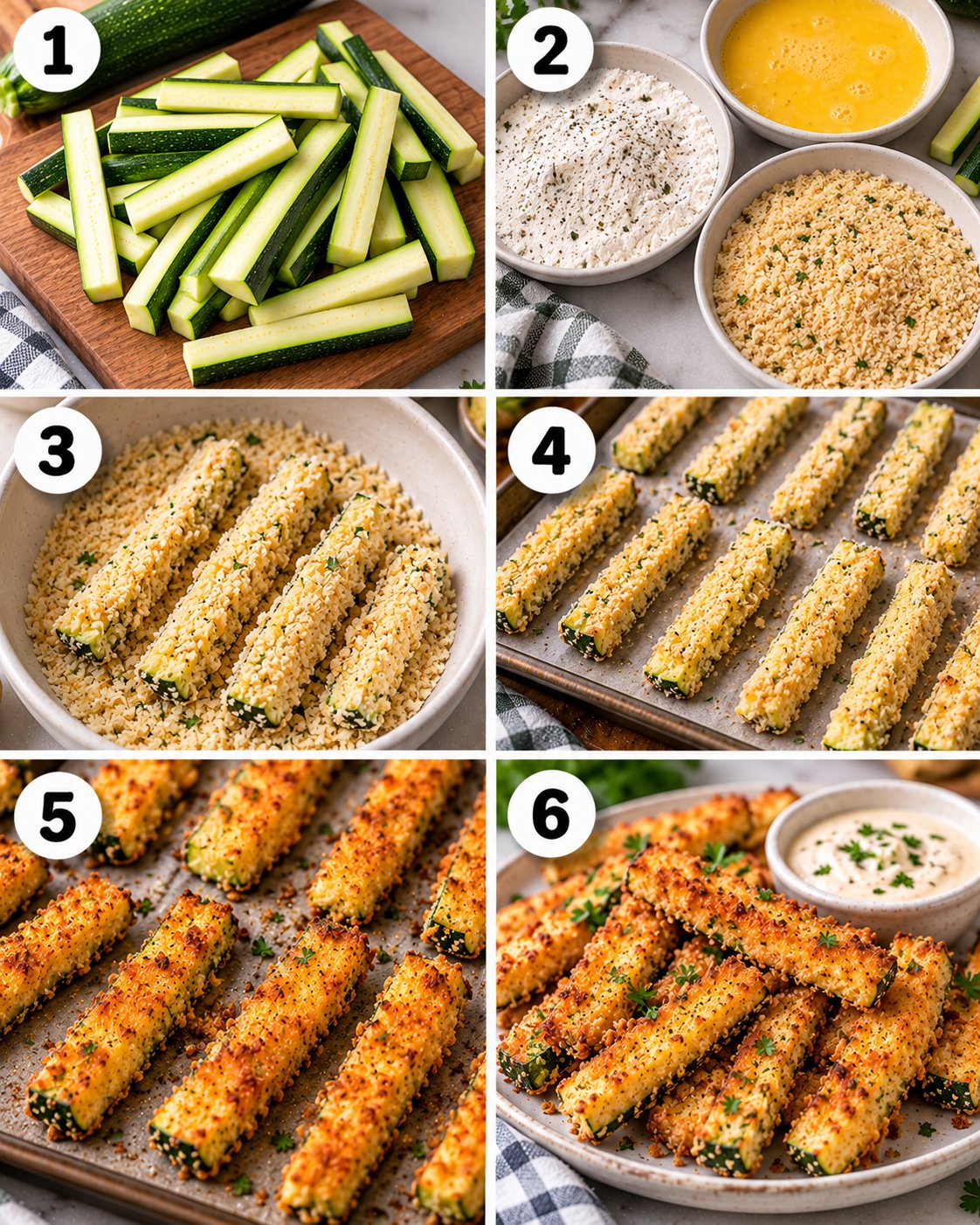 Crispy Zucchini Fries Recipe