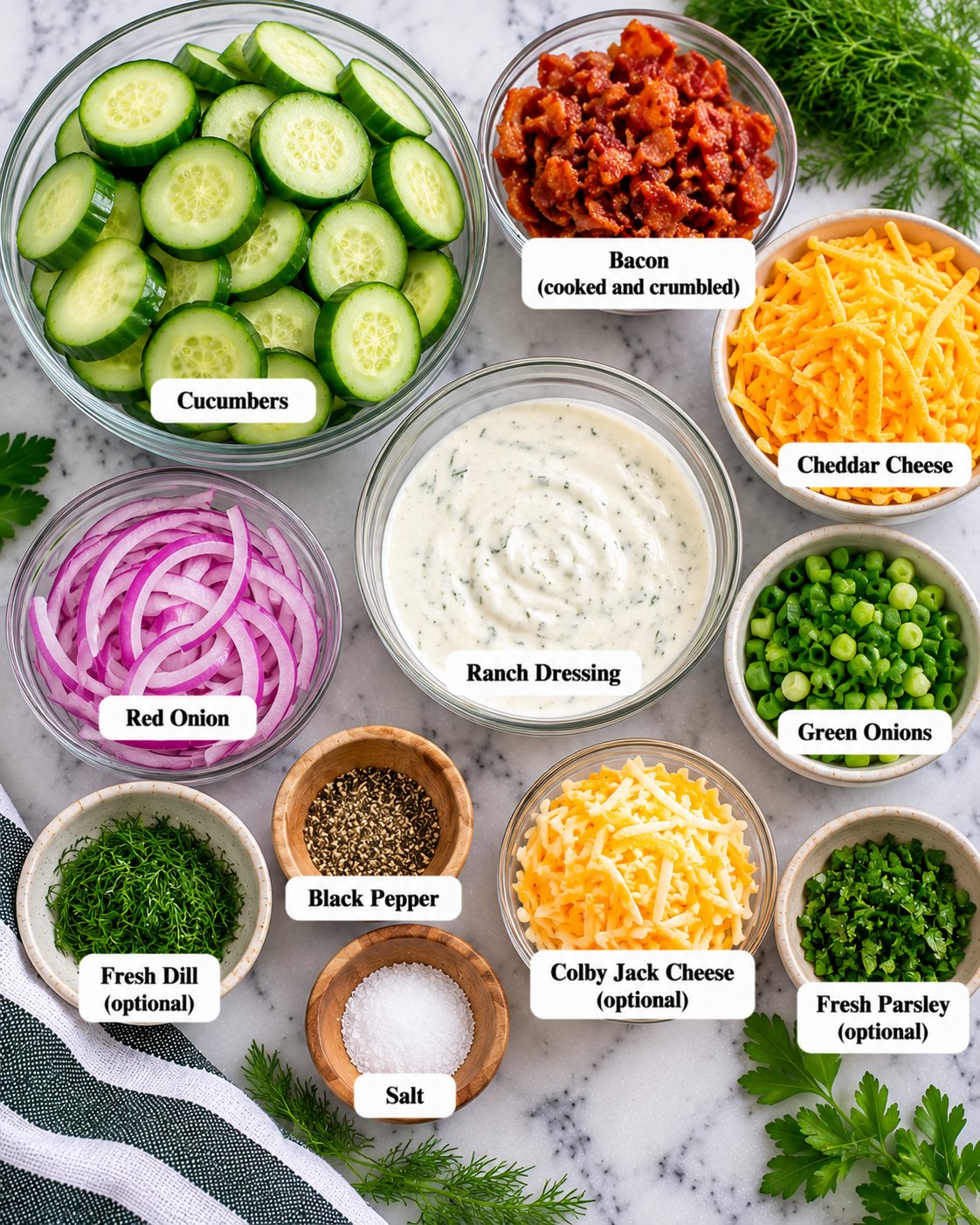Cucumber Ranch Crack Salad