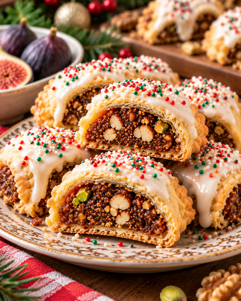 Sicilian Fig Cookies (Cucidati)