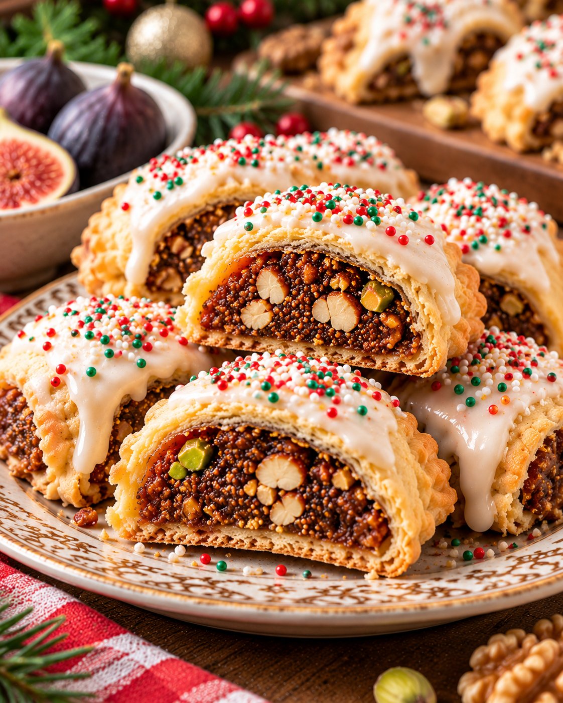 Sicilian Fig Cookies (Cucidati)