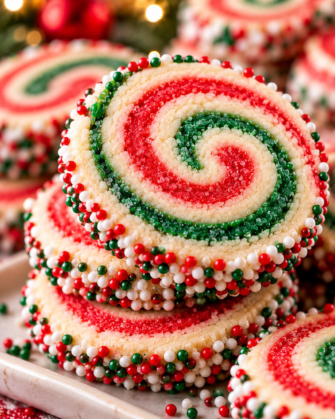 Easy Christmas Pinwheel Cookies Recipe