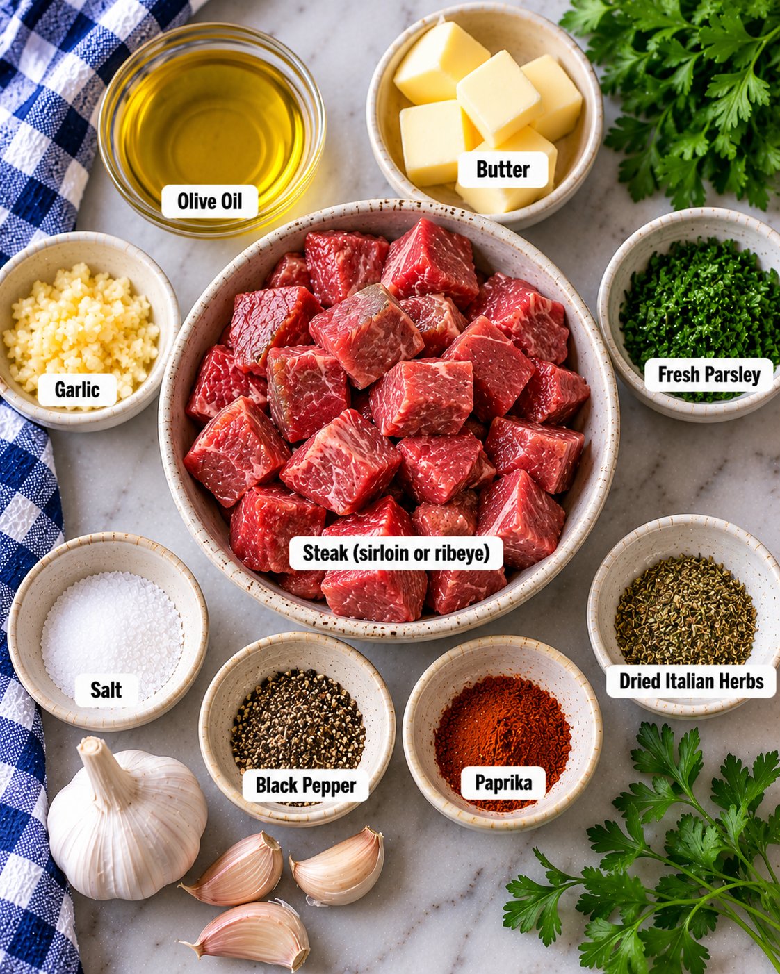 Garlic Butter Steak Bites Recipe