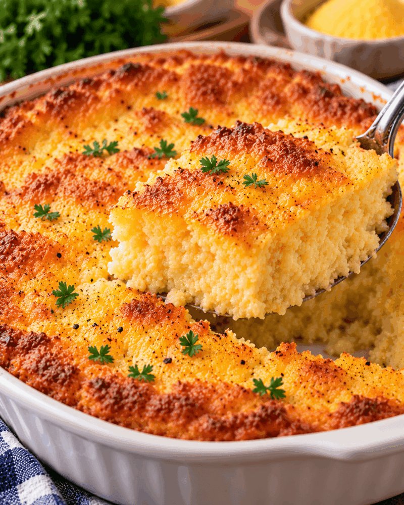 Old-Fashioned Spoon Bread Recipe