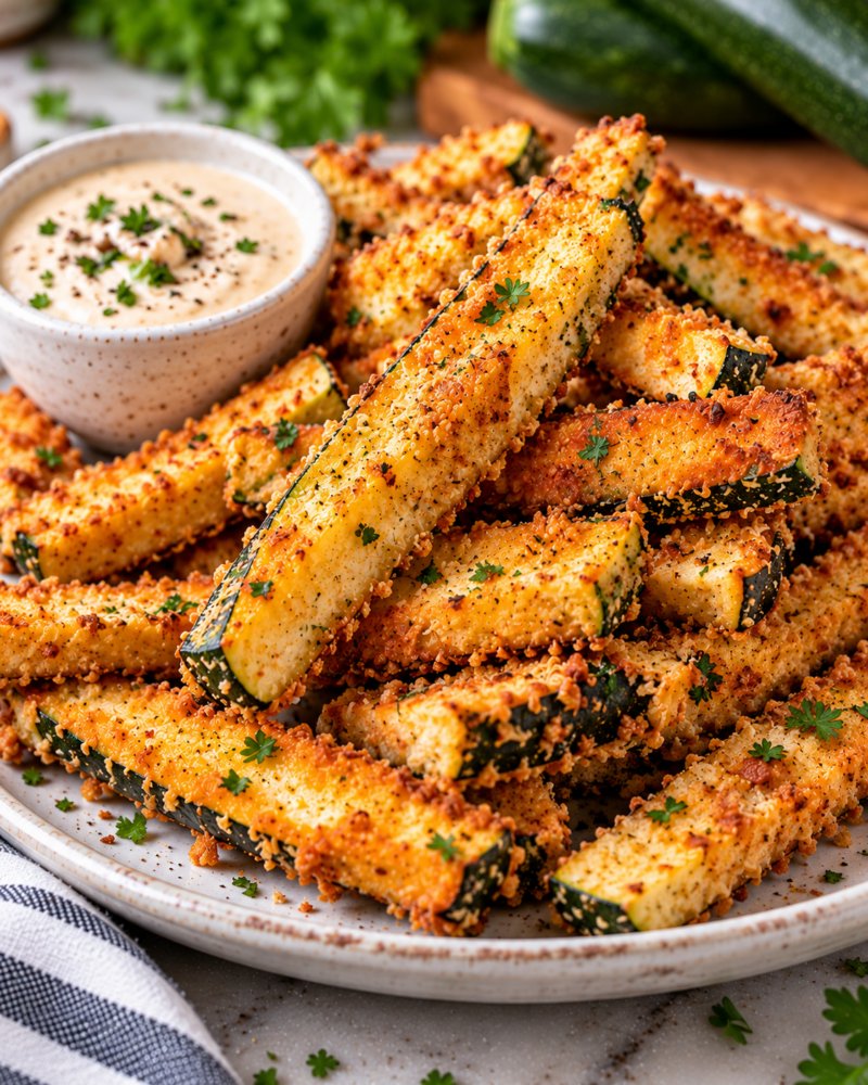 Crispy Zucchini Fries Recipe