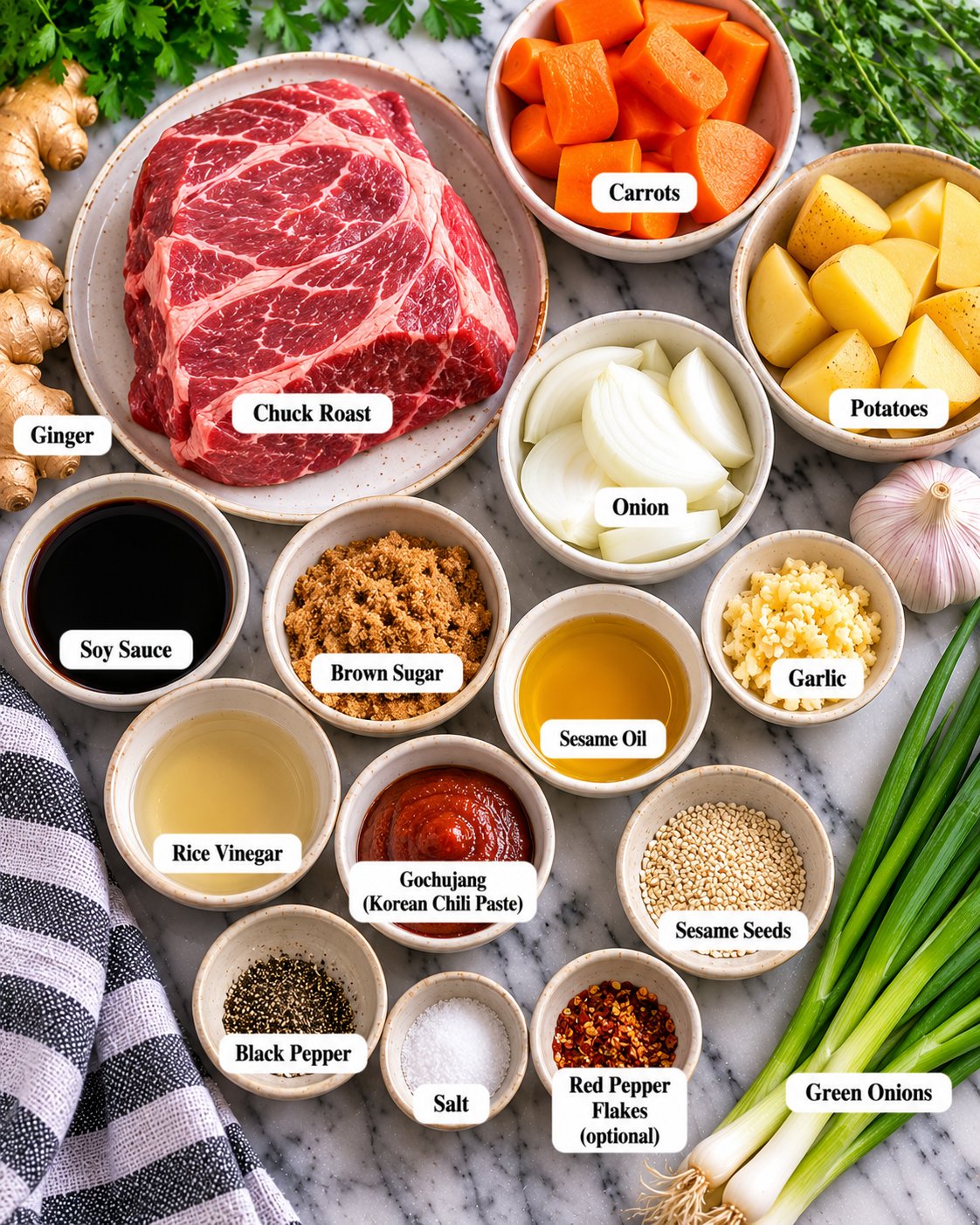 Korean Pot Roast Recipe