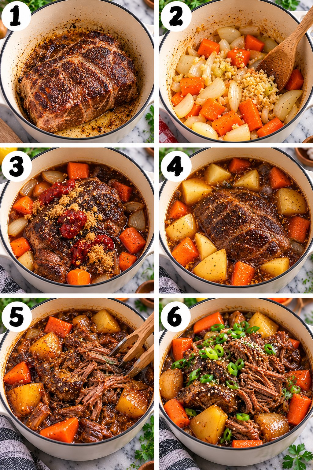 Korean Pot Roast Recipe