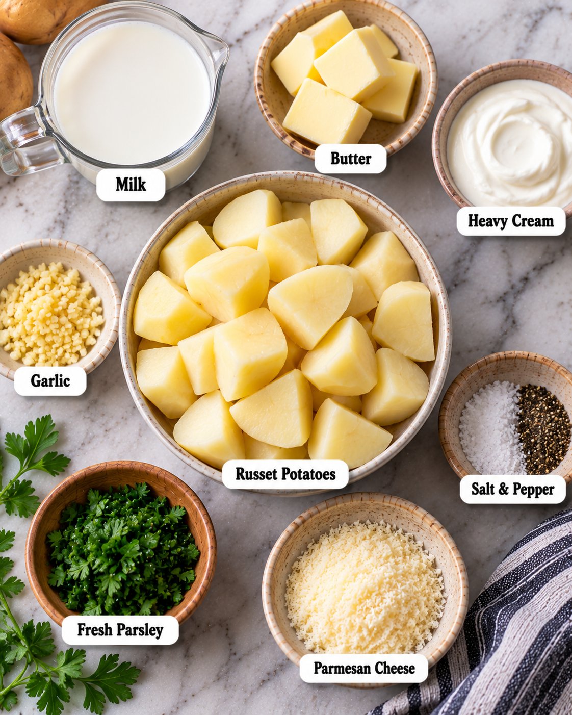 Homemade Mashed Potatoes Recipe