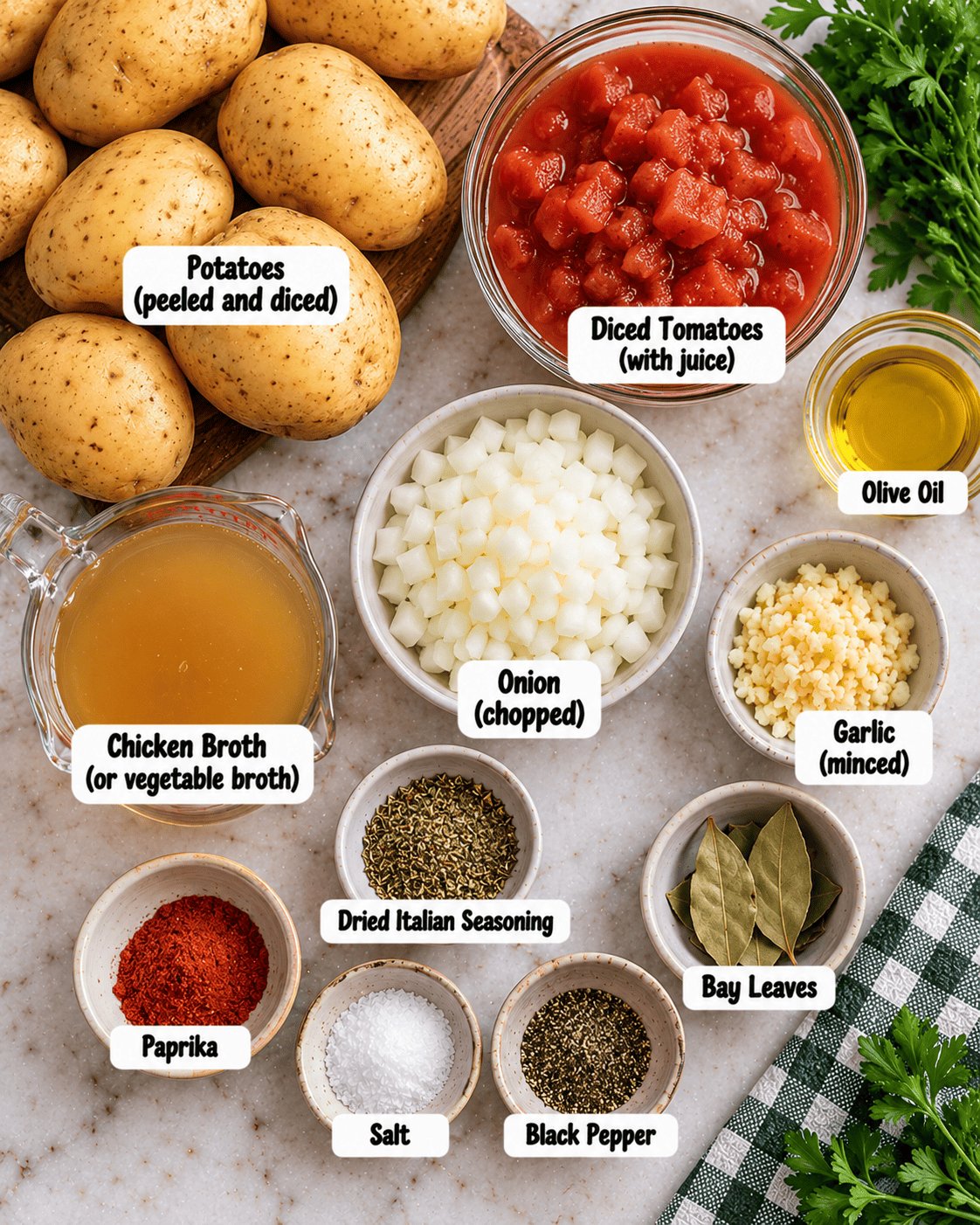 Old-Fashioned Stewed Potatoes Recipe