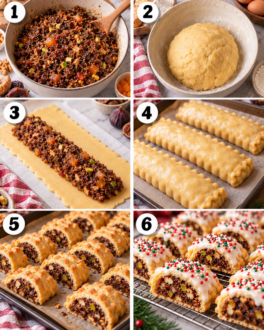 Sicilian Fig Cookies (Cucidati)