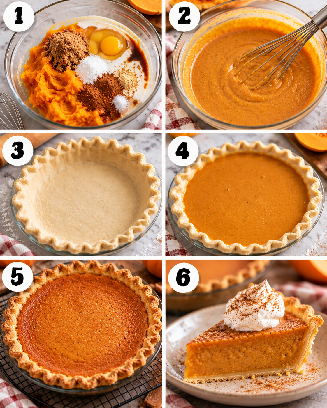 Homemade Squash Pie Recipe