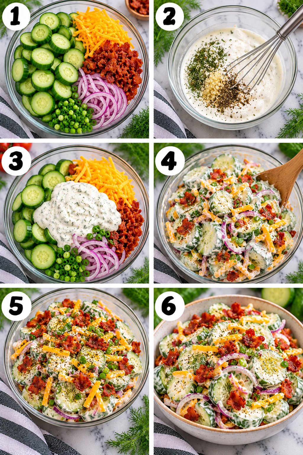 Cucumber Ranch Crack Salad