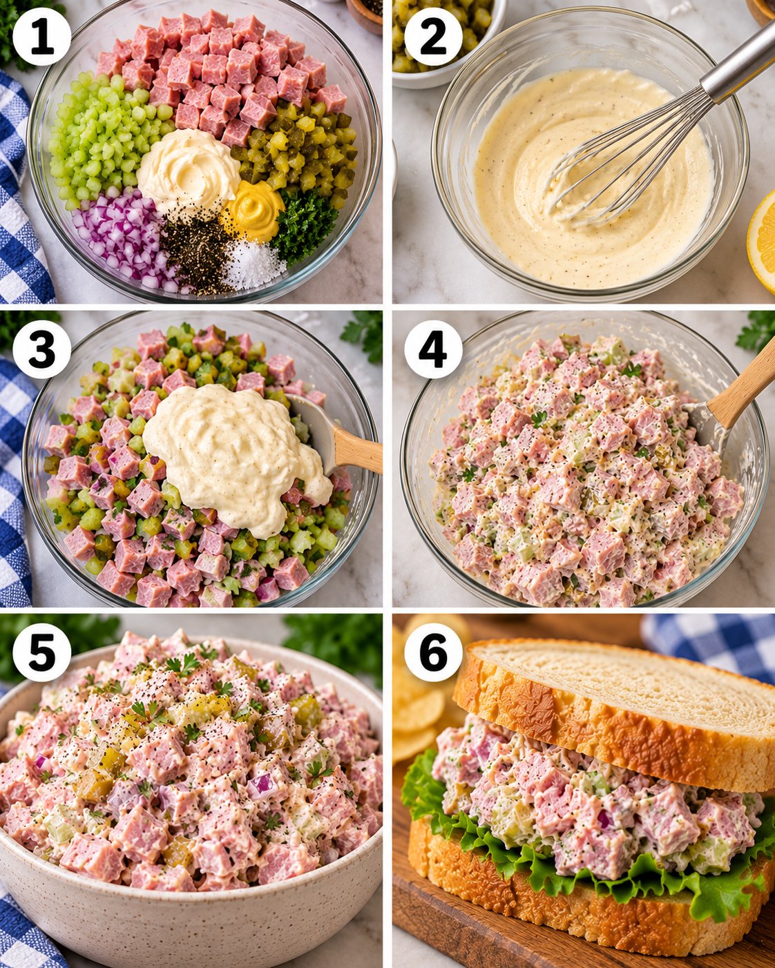 Old-Fashioned Ham Salad Recipe