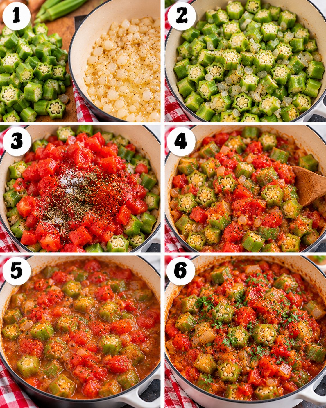 Southern Okra and Tomatoes Recipe