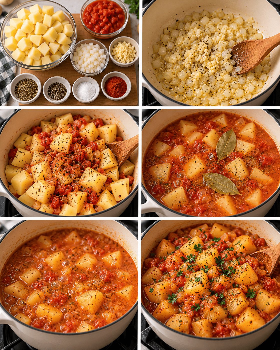 Old-Fashioned Stewed Potatoes Recipe