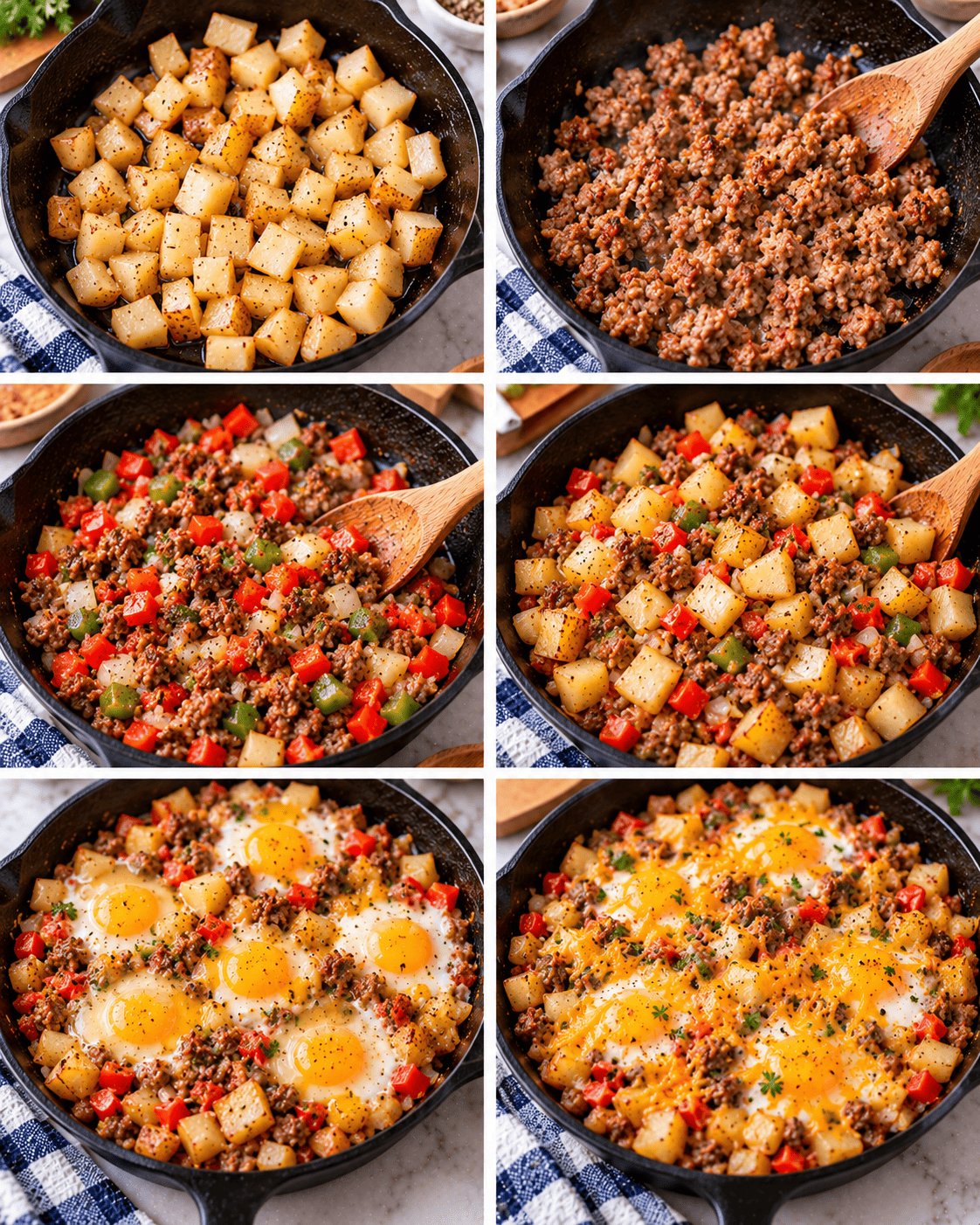 Easy Country Breakfast Skillet Recipe