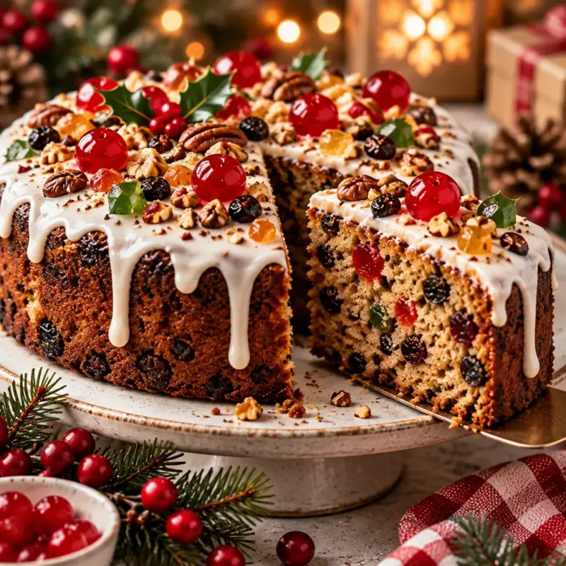 Easy Christmas Cake Recipe