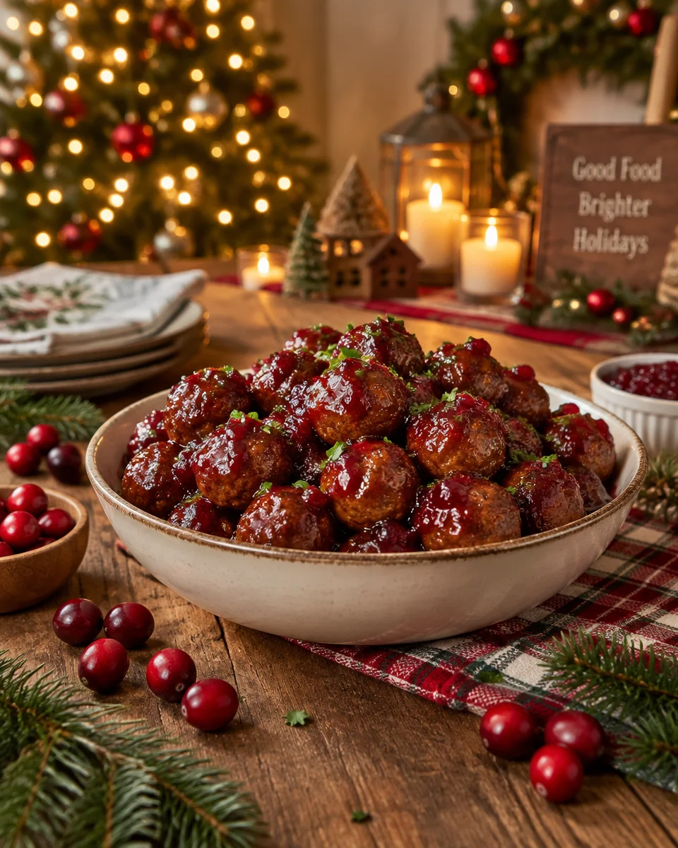 cranberry meatballs recipe