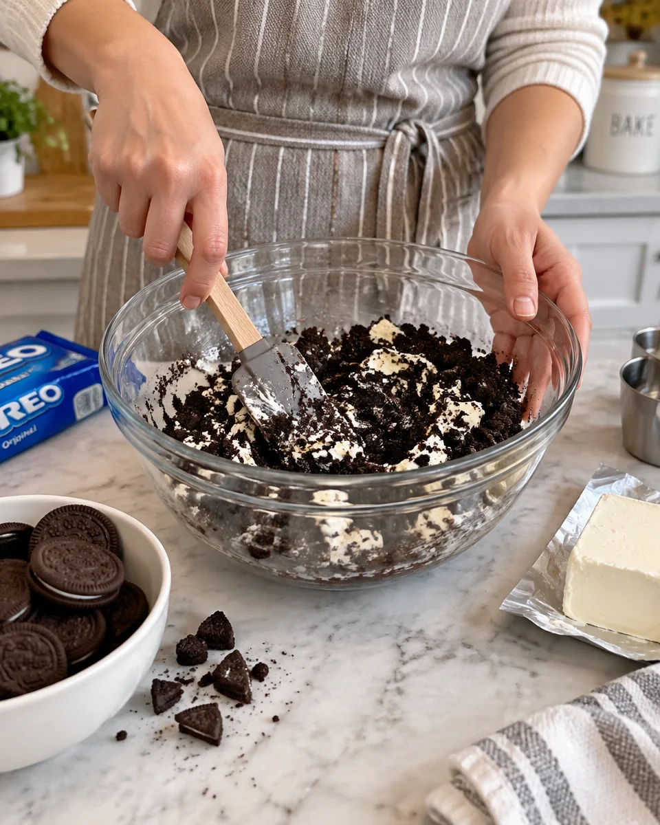 christmas oreo balls