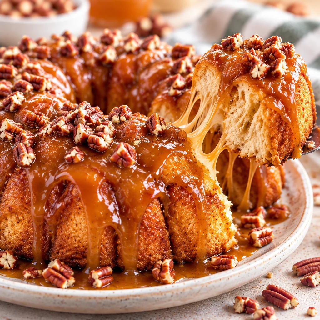 Easy Monkey Bread with Butterscotch Pudding