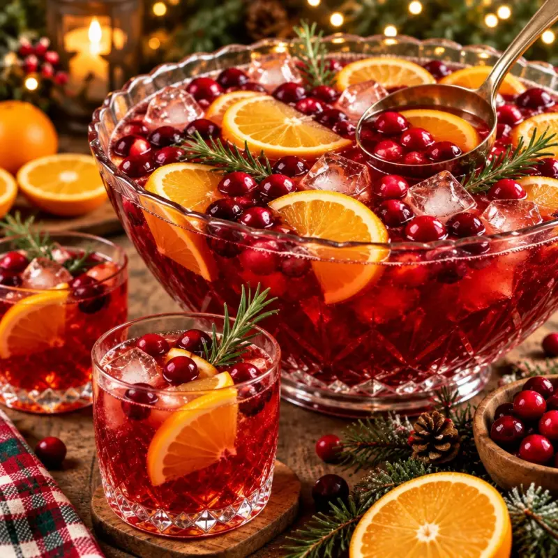 Easy Non-Alcoholic Christmas Punch Recipe