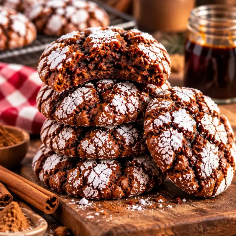 Easy Old-Fashioned Molasses Crinkle Cookies