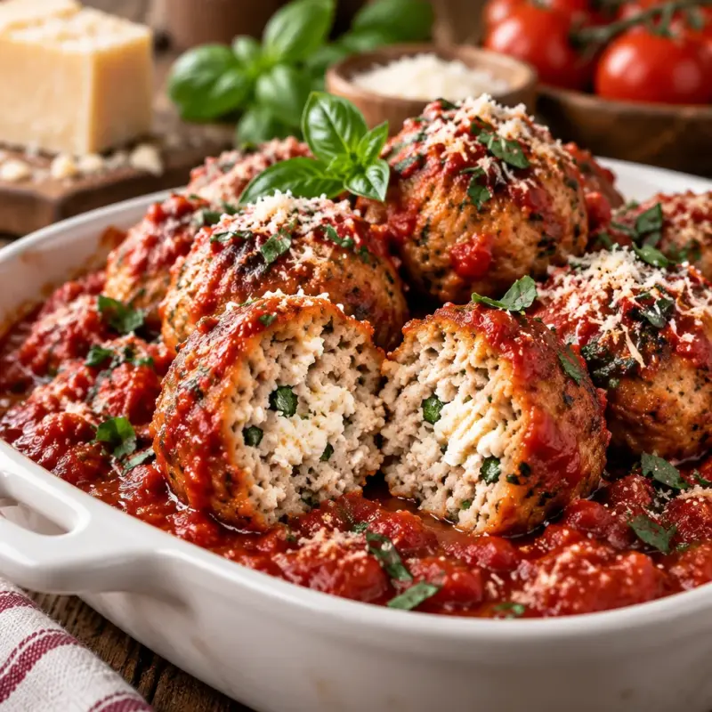 Easy Ricotta Meatballs Recipe