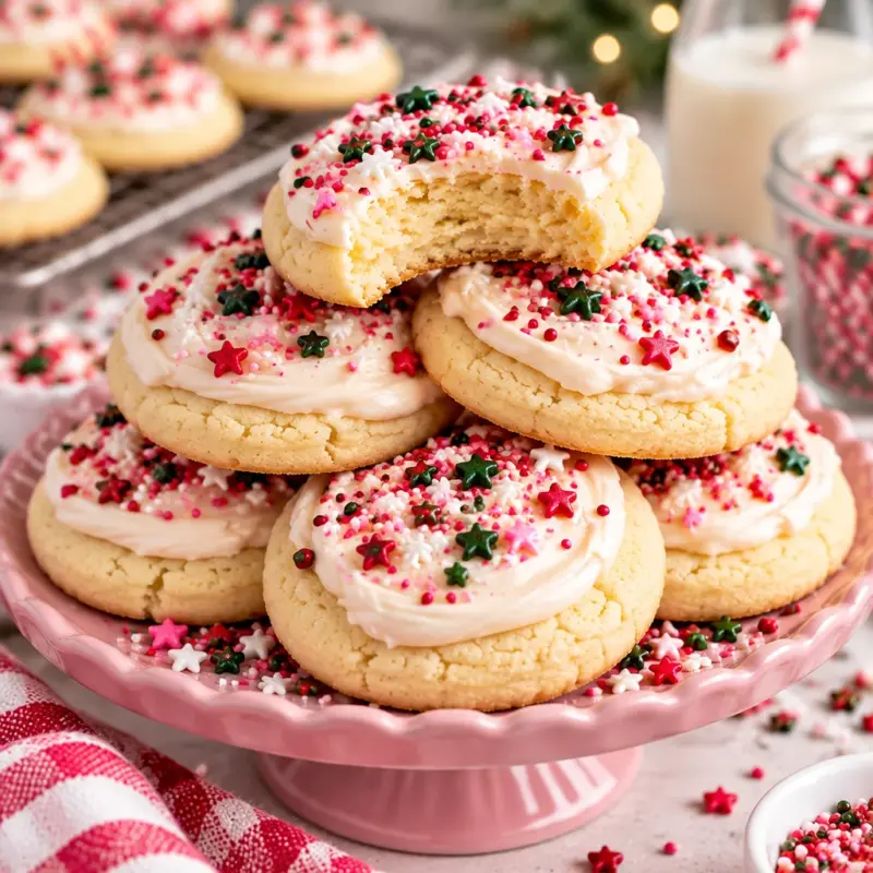 Easy Soft Sour Cream Sugar Cookies Recipe