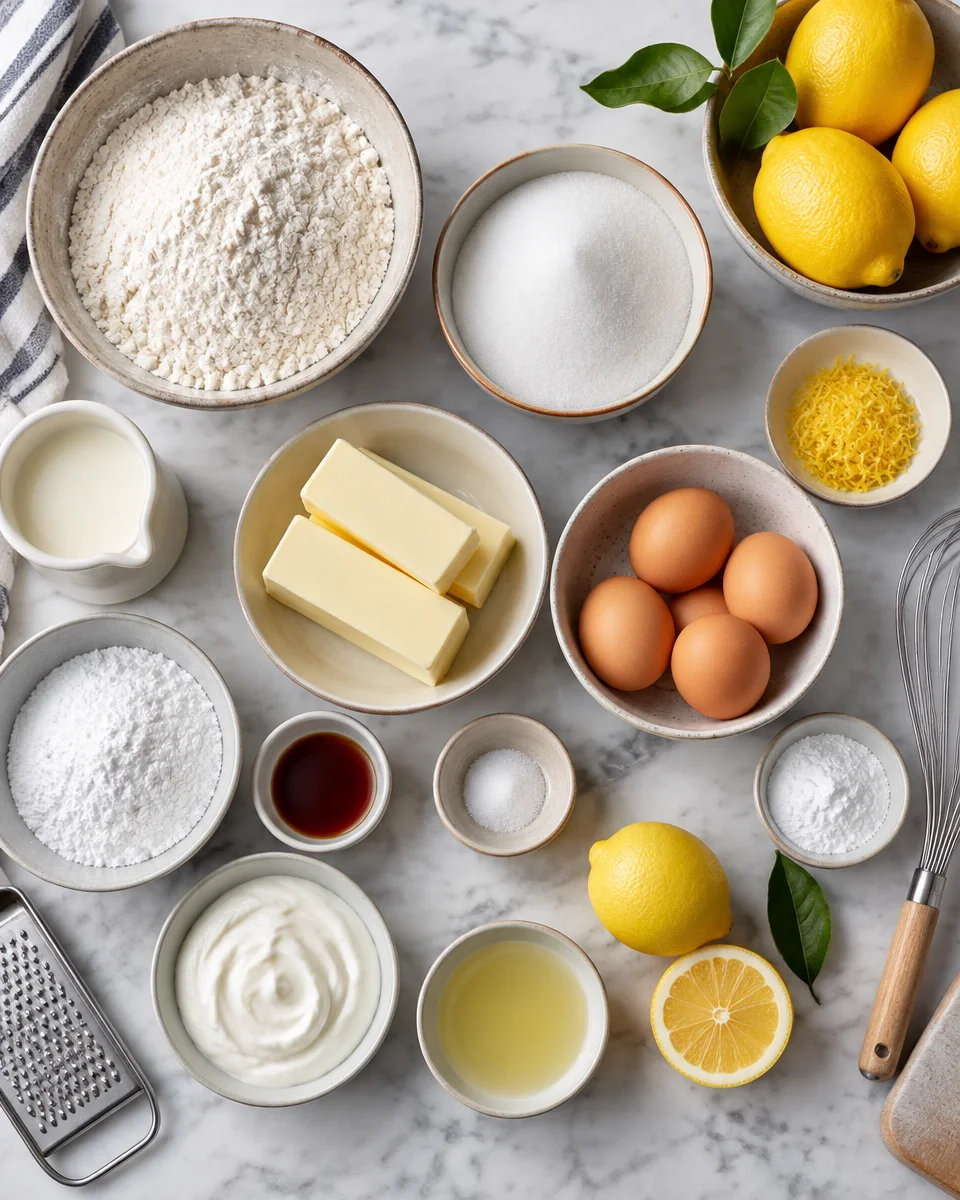 lemon layer cake