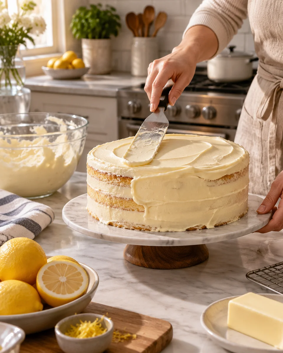 lemon layer cake