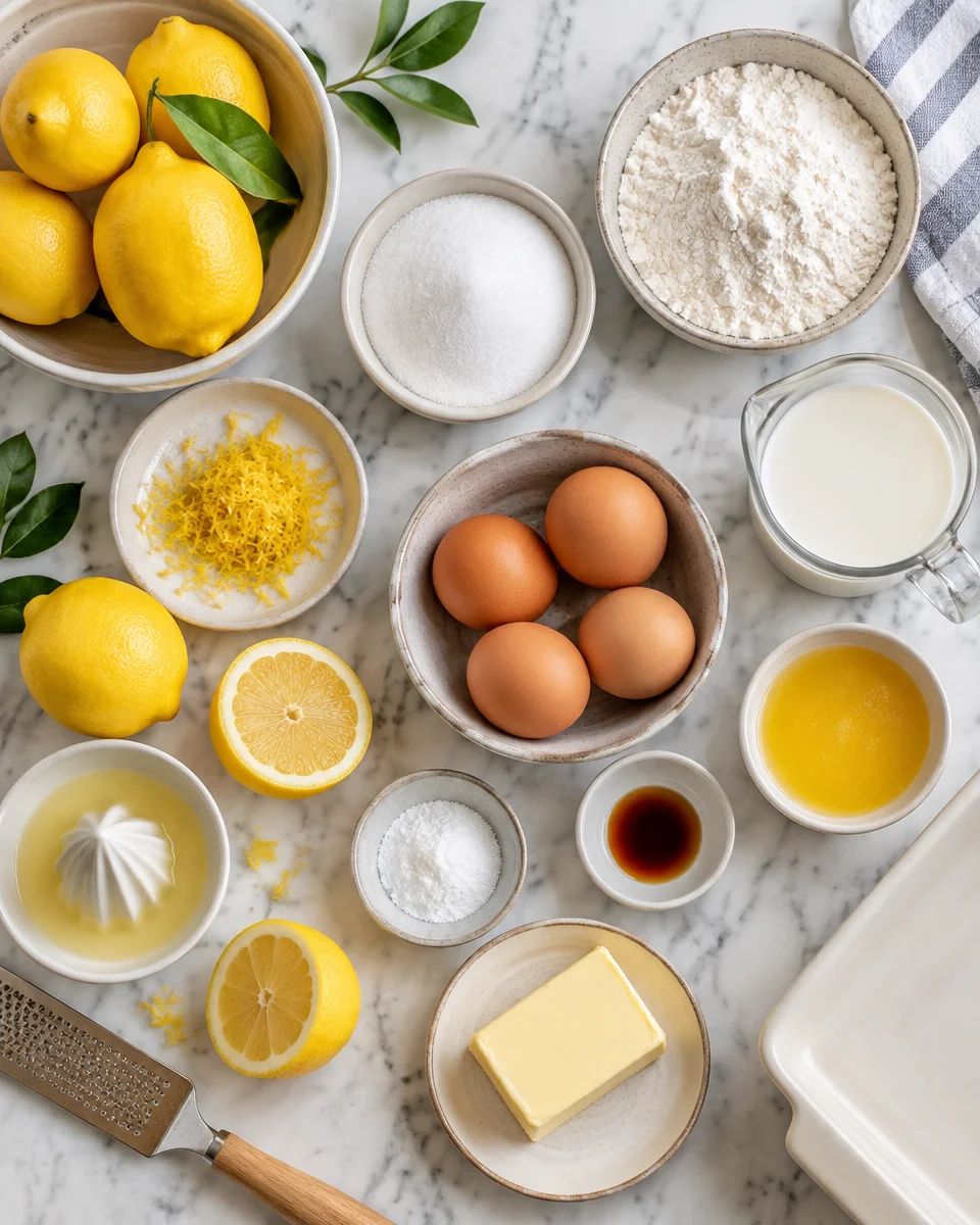 Lemon Pudding Cake Recipe