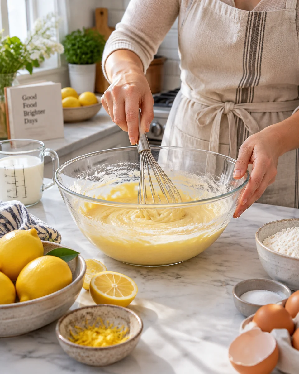 lemon pudding cake